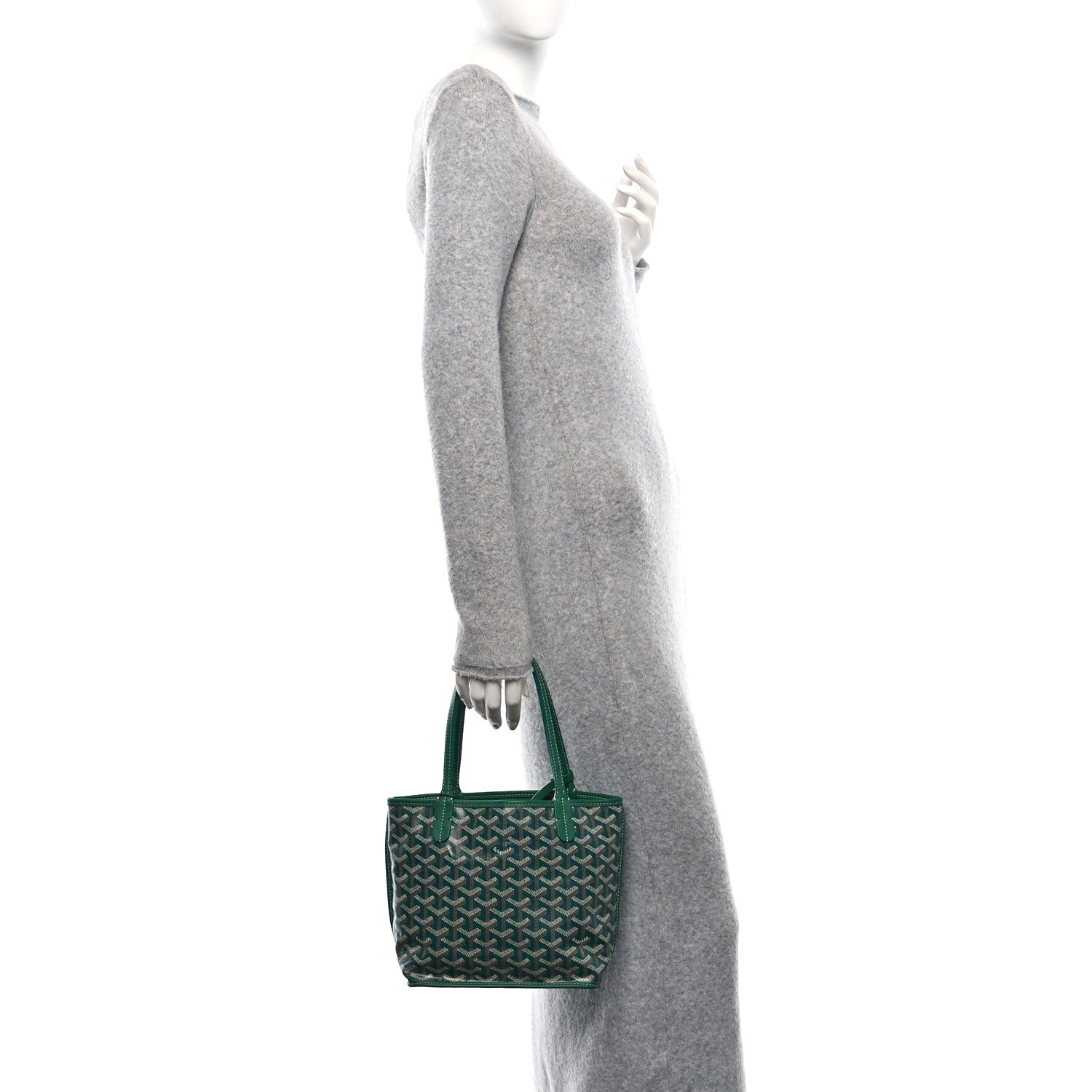 Goyard Goyardine Reversible Mini Anjou Green 2 of 16