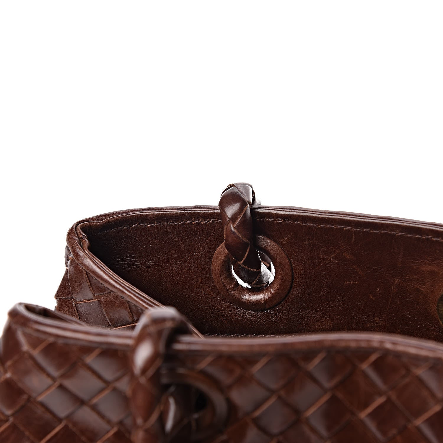 Bottega Veneta Nappa Intrecciato Woven Tote Ebano 15 of 24