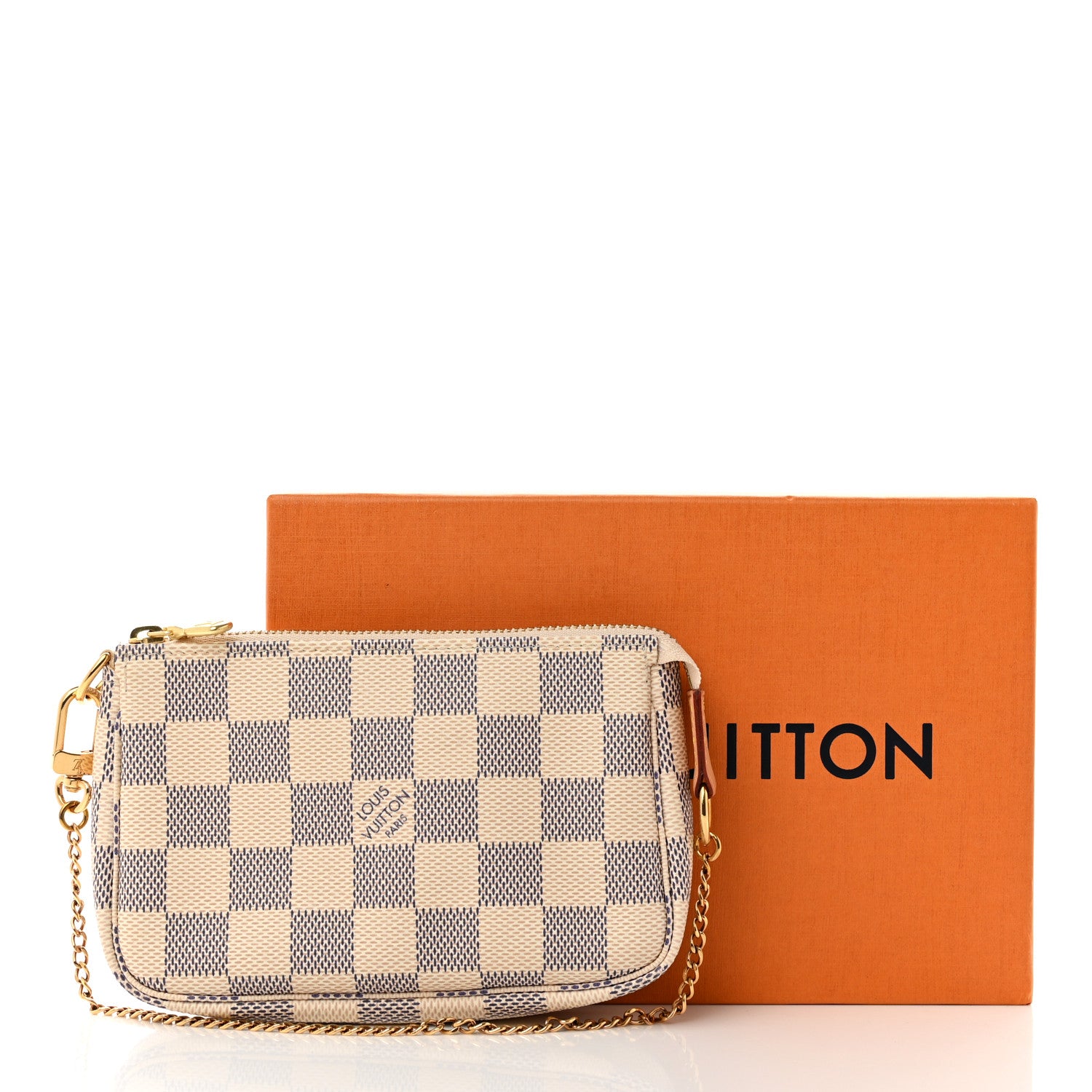 Louis Vuitton Damier Azur Mini Pochette Accessories 7 of 7