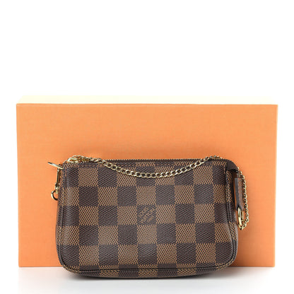 Louis Vuitton Damier Ebene Mini Pochette Accessories 8 of 8
