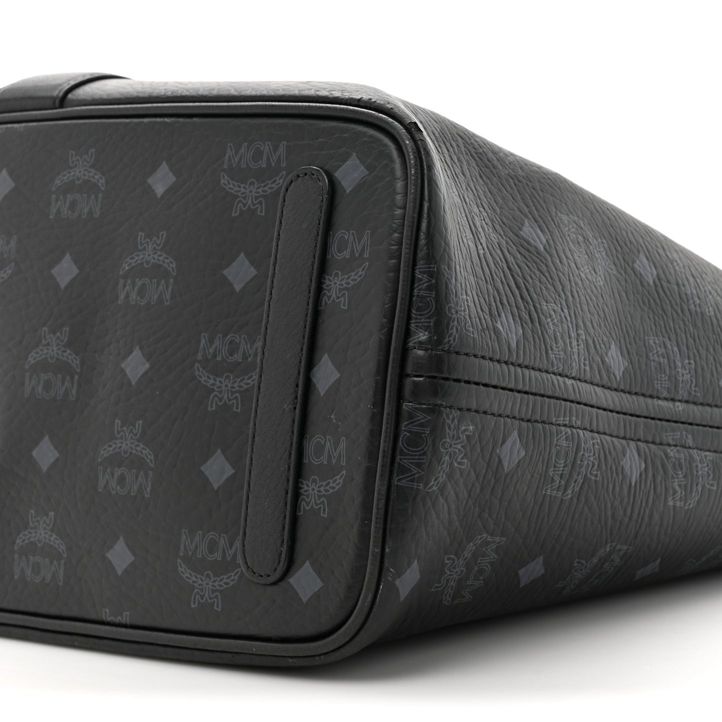 Visetos Medium Liz Reversible Shopper Tote Black