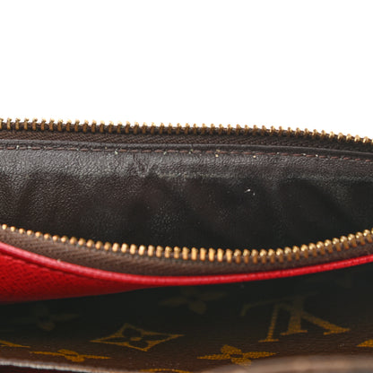 Louis Vuitton Monogram Emilie Wallet Fuchsia 8 of 9