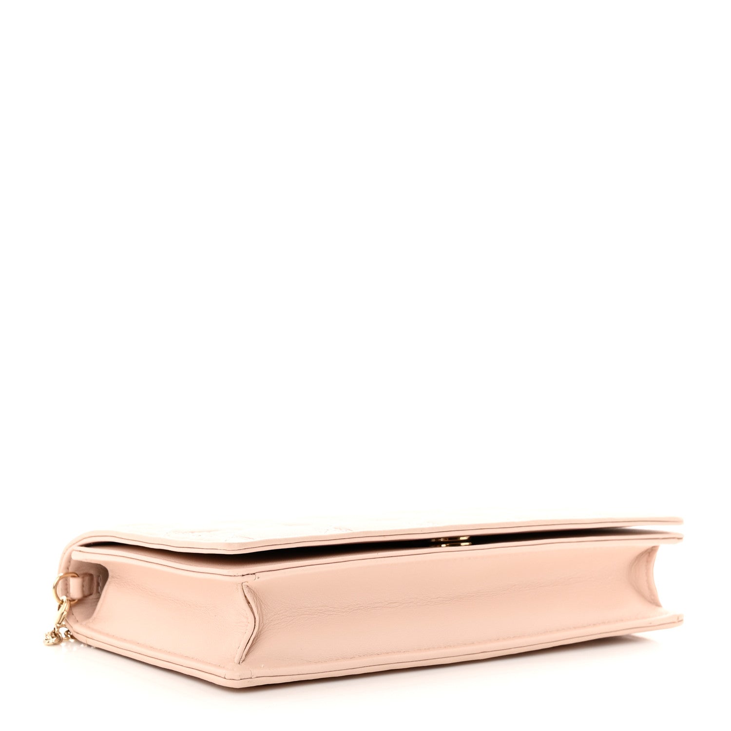 Christian Dior Lambskin Cannage Lady Dior Pouch Beige 5 of 16