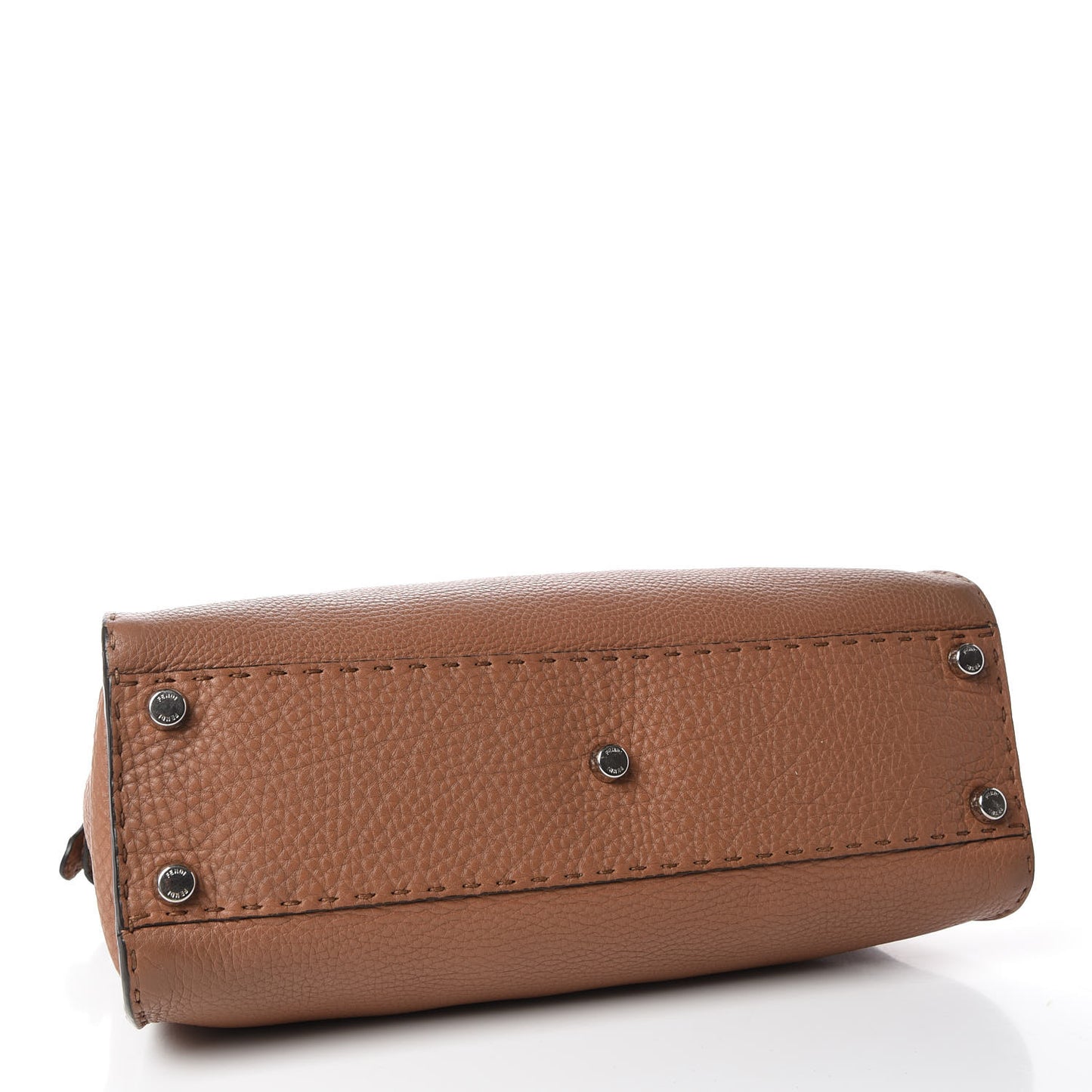 Cuoio Romano Selleria Bi-Color Medium Peekaboo Iconic Satchel Mou Deserto