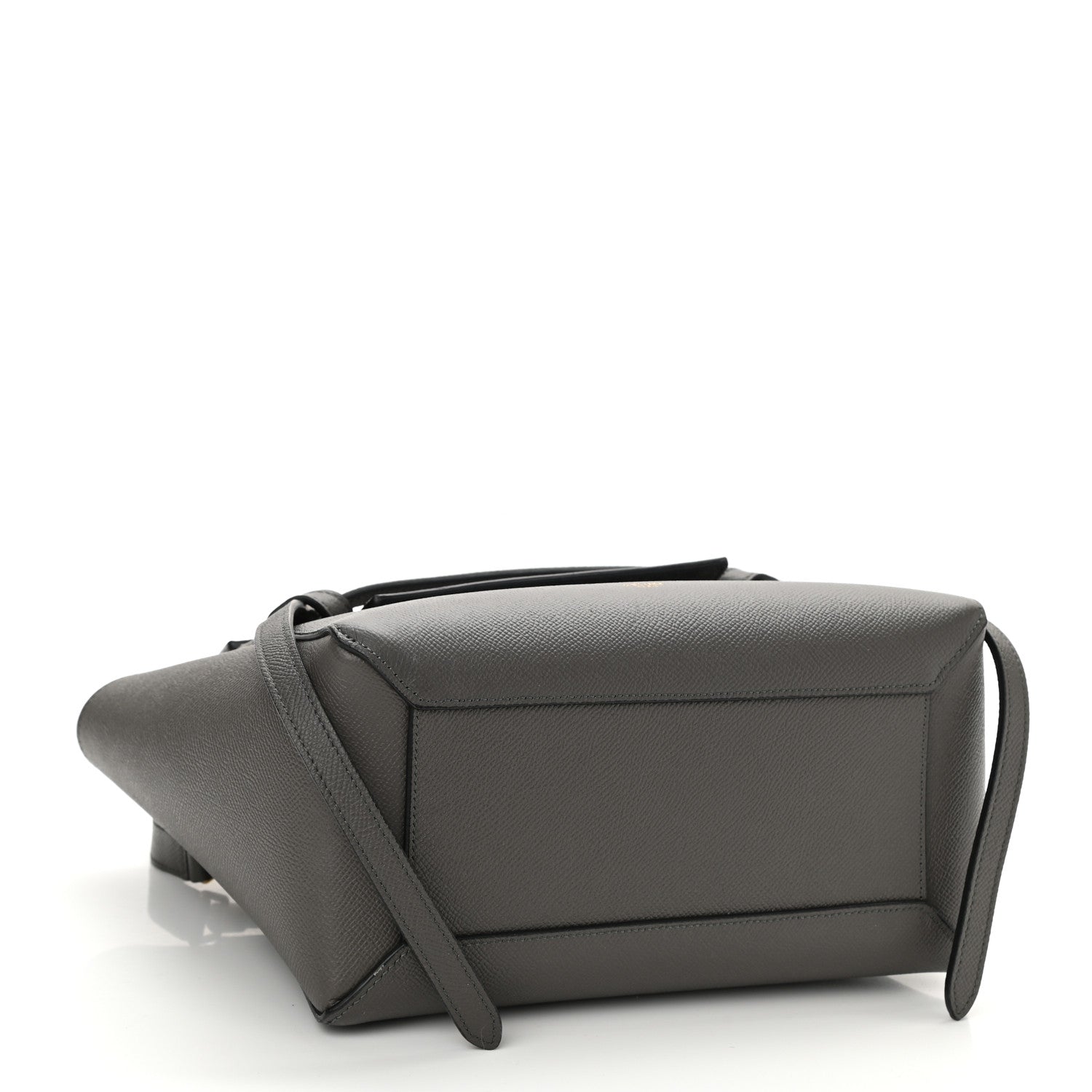 Celine Grained Calfskin Micro Belt Bag Grey 4 of 7