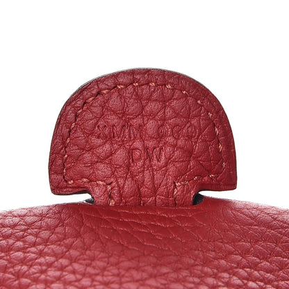 Hermes Taurillon Clemence Evelyne III PM Rouge Grenat 7 of 7