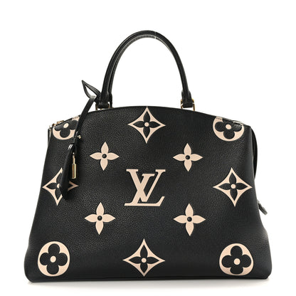 Louis Vuitton Empreinte Monogram Giant Grand Palais Black Beige 1 of 10