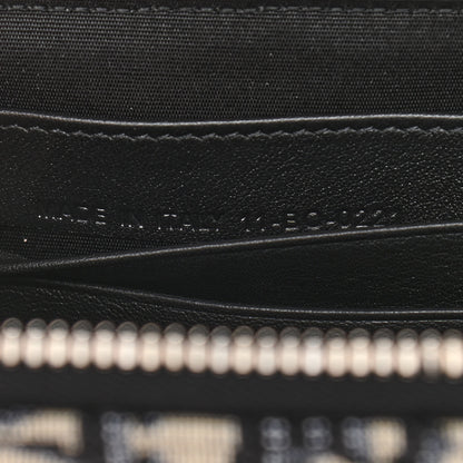 Christian Dior X KENNY SCHARF Oblique Canvas Embroidered Patches Crossbody Charcoal 10 of 11