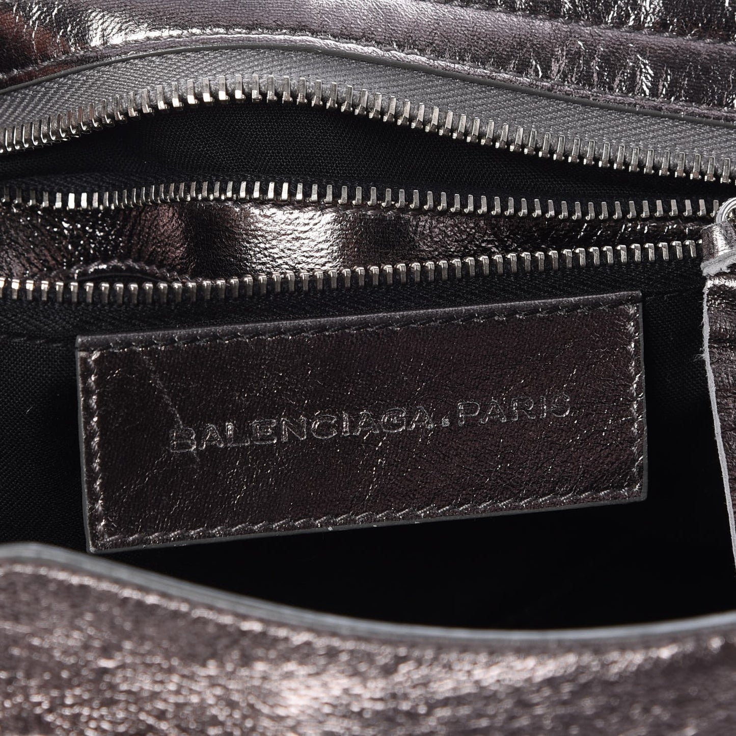 Metallic Agneau Classic Hardware City Pewter