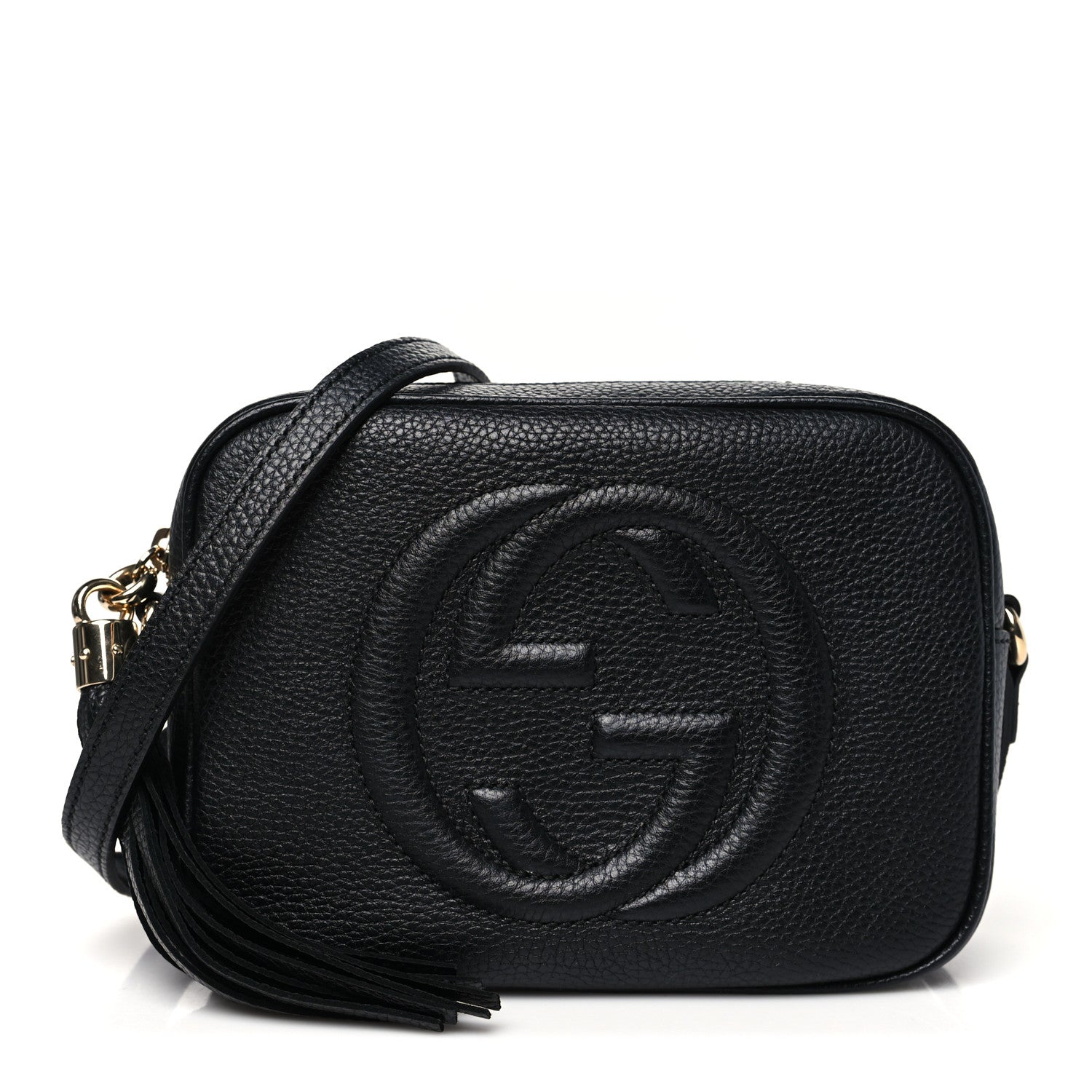 Gucci Pebbled Calfskin Small Soho Disco Bag Black 1 of 10