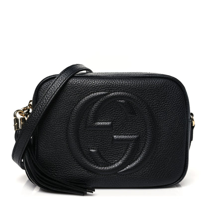 Gucci Pebbled Calfskin Small Soho Disco Bag Black 1 of 10