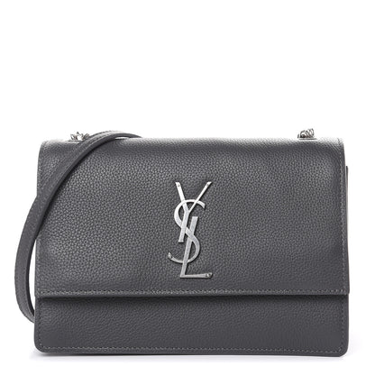 Saint Laurent Grained Calfskin Embossed Monogram Small Sunset Storm 1 of 9
