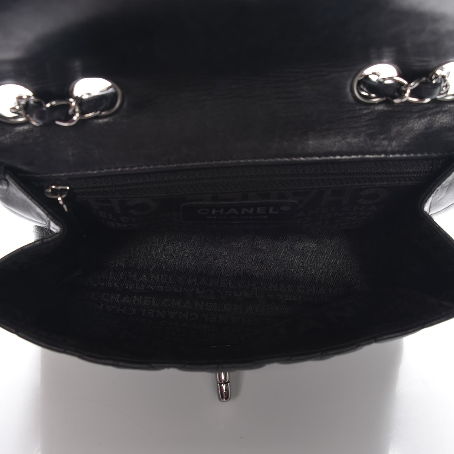 Chanel Lambskin Lady Graphic Mini Flap Black 5 of 7