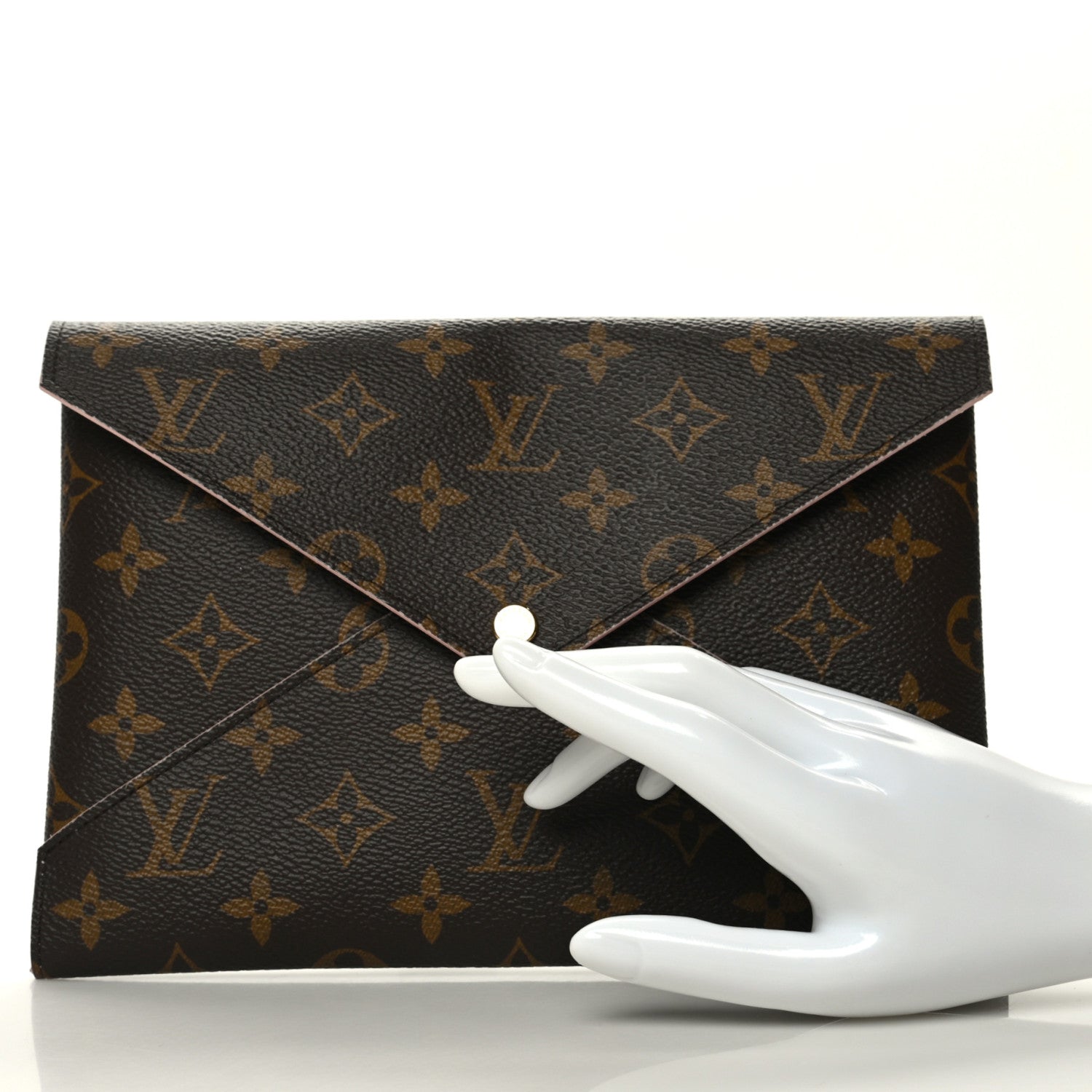 Louis Vuitton Monogram Large Kirigami Pochette Insert Rose Ballerine 2 of 8