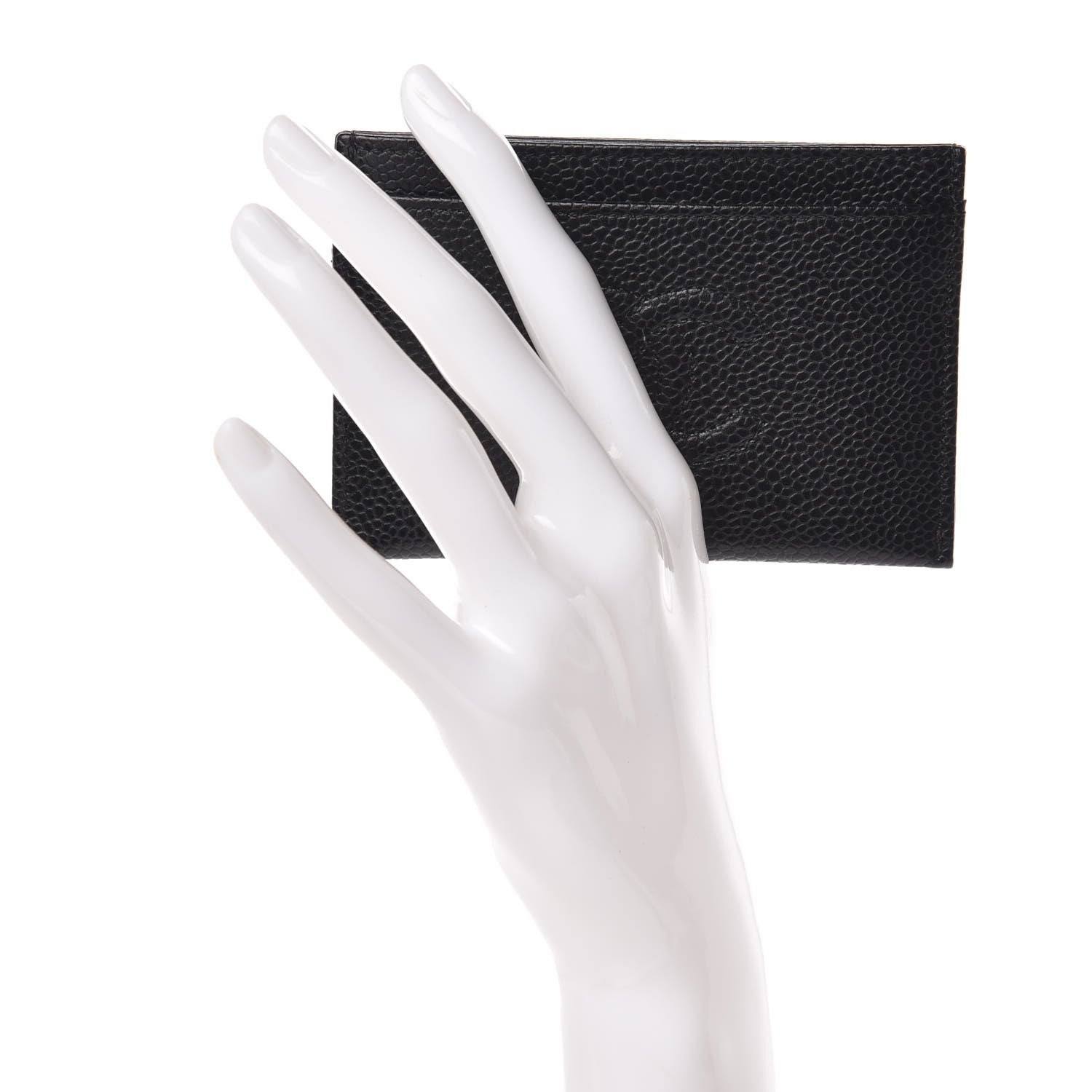 Chanel Caviar Timeless CC Card Holder Black 2 of 9