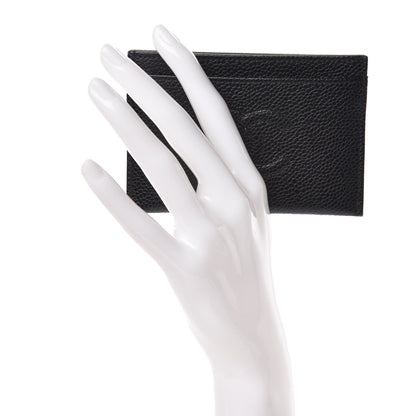 Chanel Caviar Timeless CC Card Holder Black 2 of 9