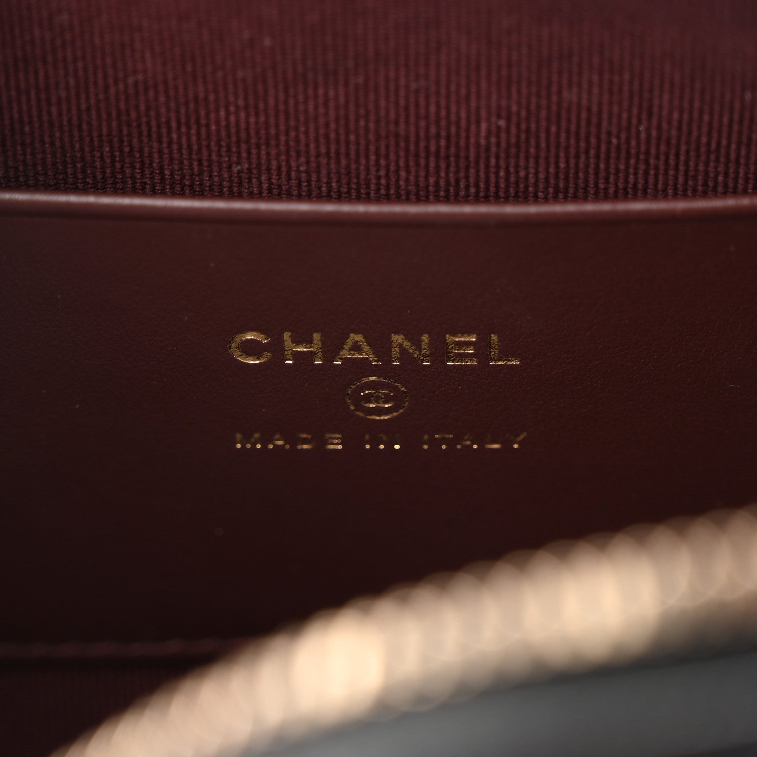 Chanel Caviar Quilted Barrel Clutch With Chain  Black 6 of 11