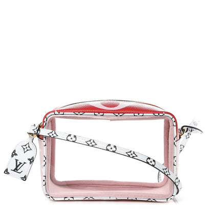 Louis Vuitton Monogram Giant Beach Pouch Rouge 1 of 7
