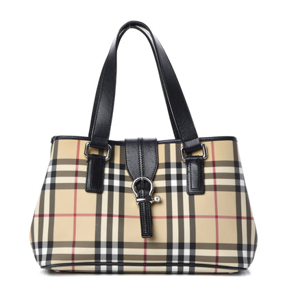 Burberry House Check Buckle Tote Black 1 of 13