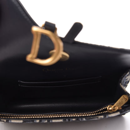 Christian Dior Oblique Saddle Belt Bag Blue 5 of 11