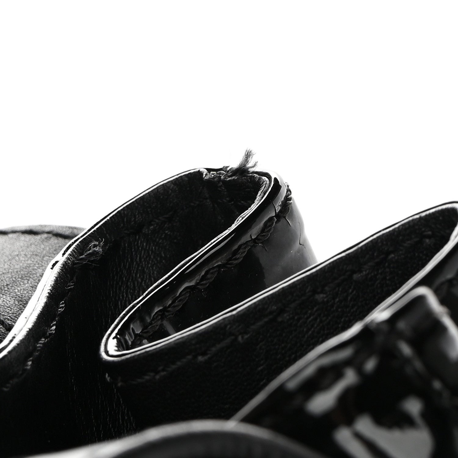 Jimmy Choo Patent Ramona Black 10 of 12