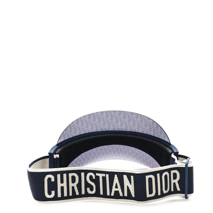 Christian Dior Oblique DiorClub V1U Sun Visor Blue 5 of 8