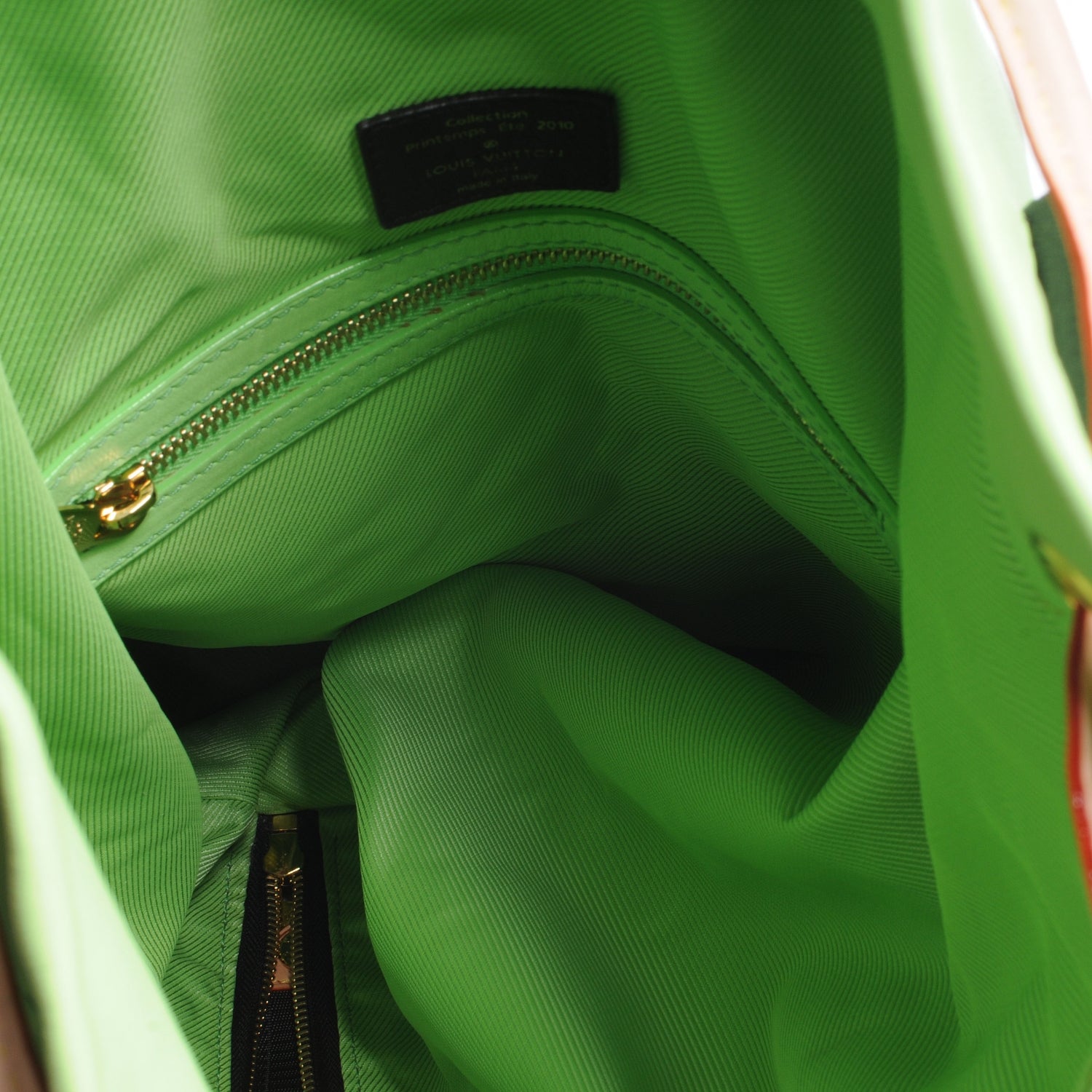 Louis Vuitton Fabric Jacquard Monogram Cheche Gypsy PM Vert 7 of 9