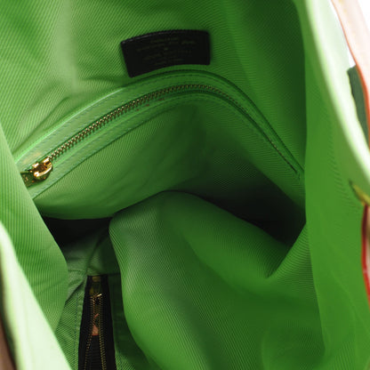 Louis Vuitton Fabric Jacquard Monogram Cheche Gypsy PM Vert 7 of 9