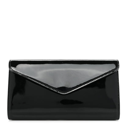 Saint Laurent Patent Y-Mail Clutch Black 1 of 14