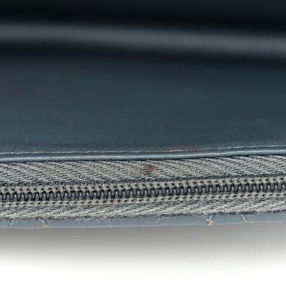Chanel Lambskin Quilted Flap Phone Holder With Chain Blue 12 of 14
