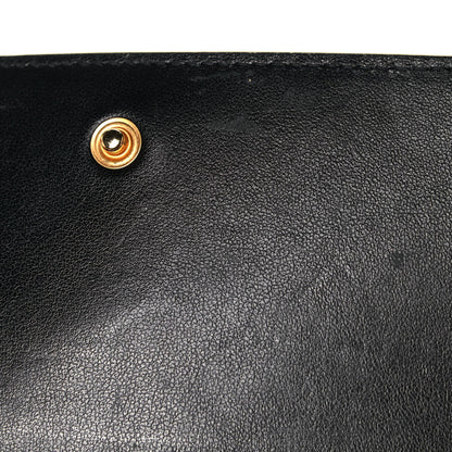 Saint Laurent Crocodile Embossed Monogram Phone Holder Crossbody Black 13 of 14