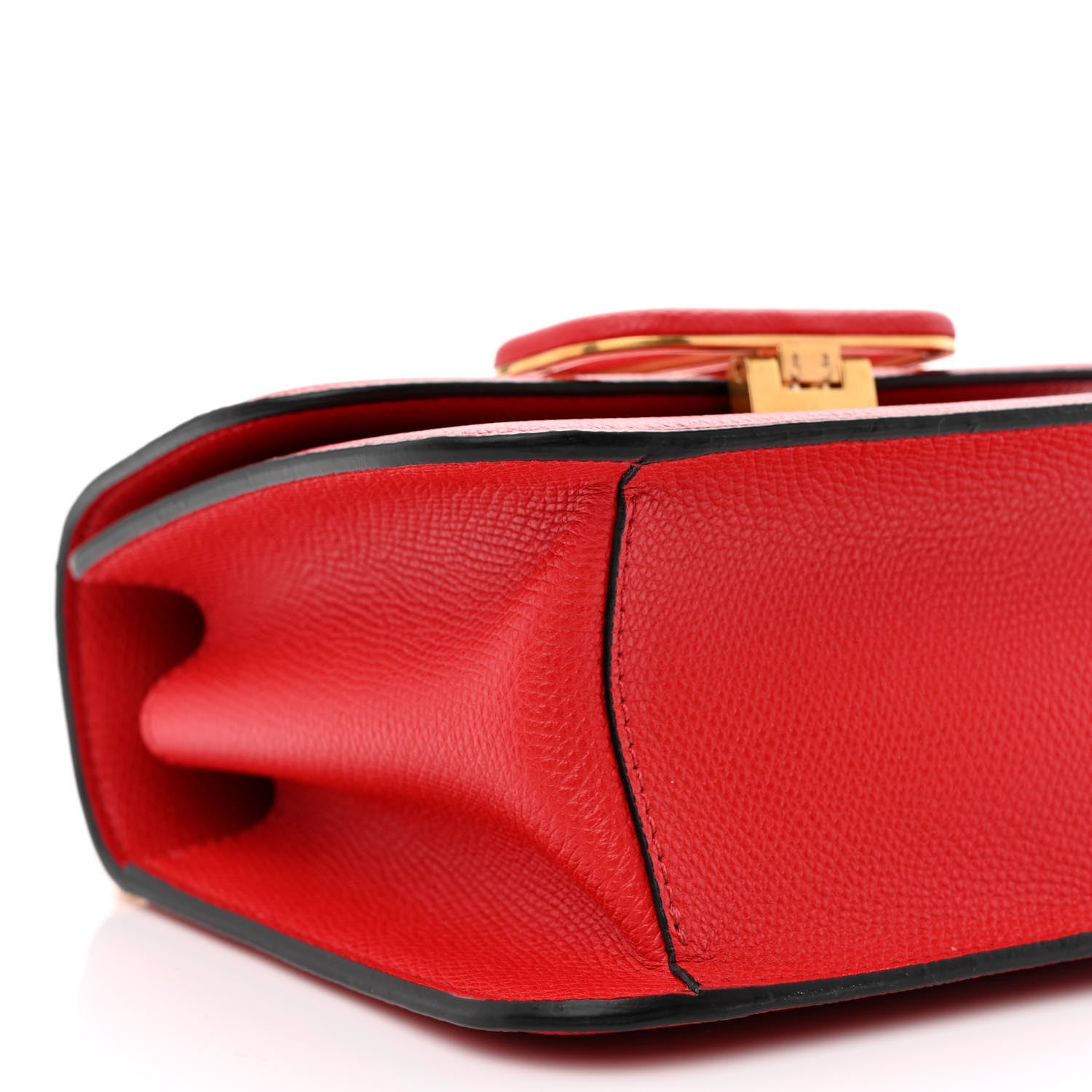 Valentino Garavani Grained Calfskin Small VSling Shoulder Bag Red 8 of 10