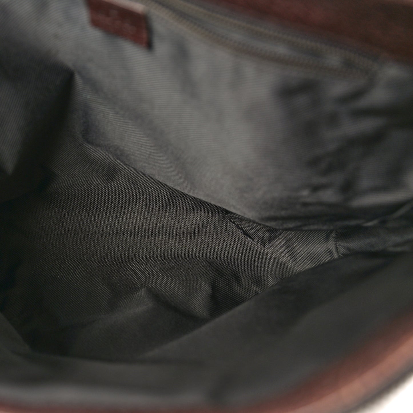 Monogram Flat Messenger Bag Ebony