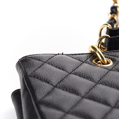 Chanel Caviar Quilted Grand Shopping Tote GST Black 11 of 11