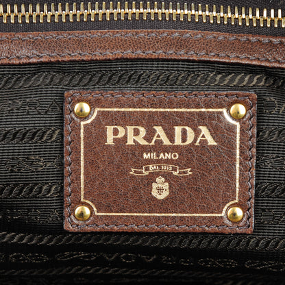 Prada Deerskin Tote Bruciato 6 of 10