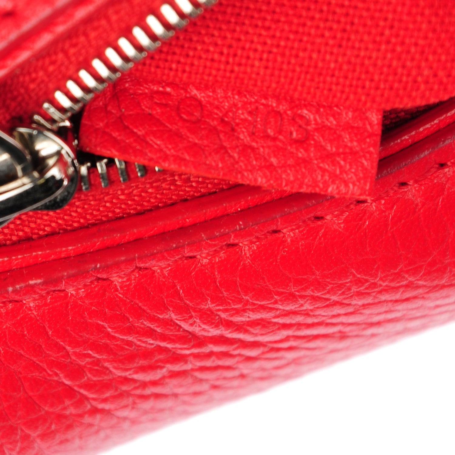Louis Vuitton Calfskin Mobil Tote Carmine 14 of 20