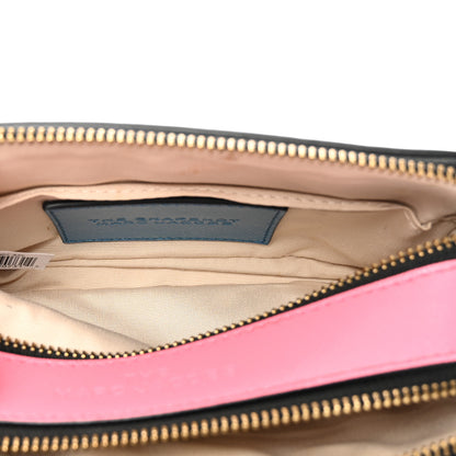 Marc Jacobs Saffiano Small Snapshot Camera Bag Blue Multicolor 6 of 11