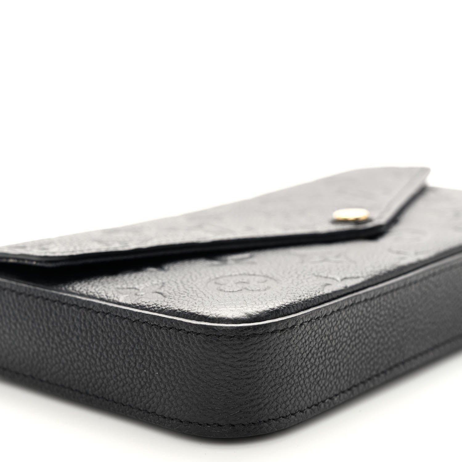 Louis Vuitton Empreinte Pochette Felicie Chain Wallet Black 8 of 9
