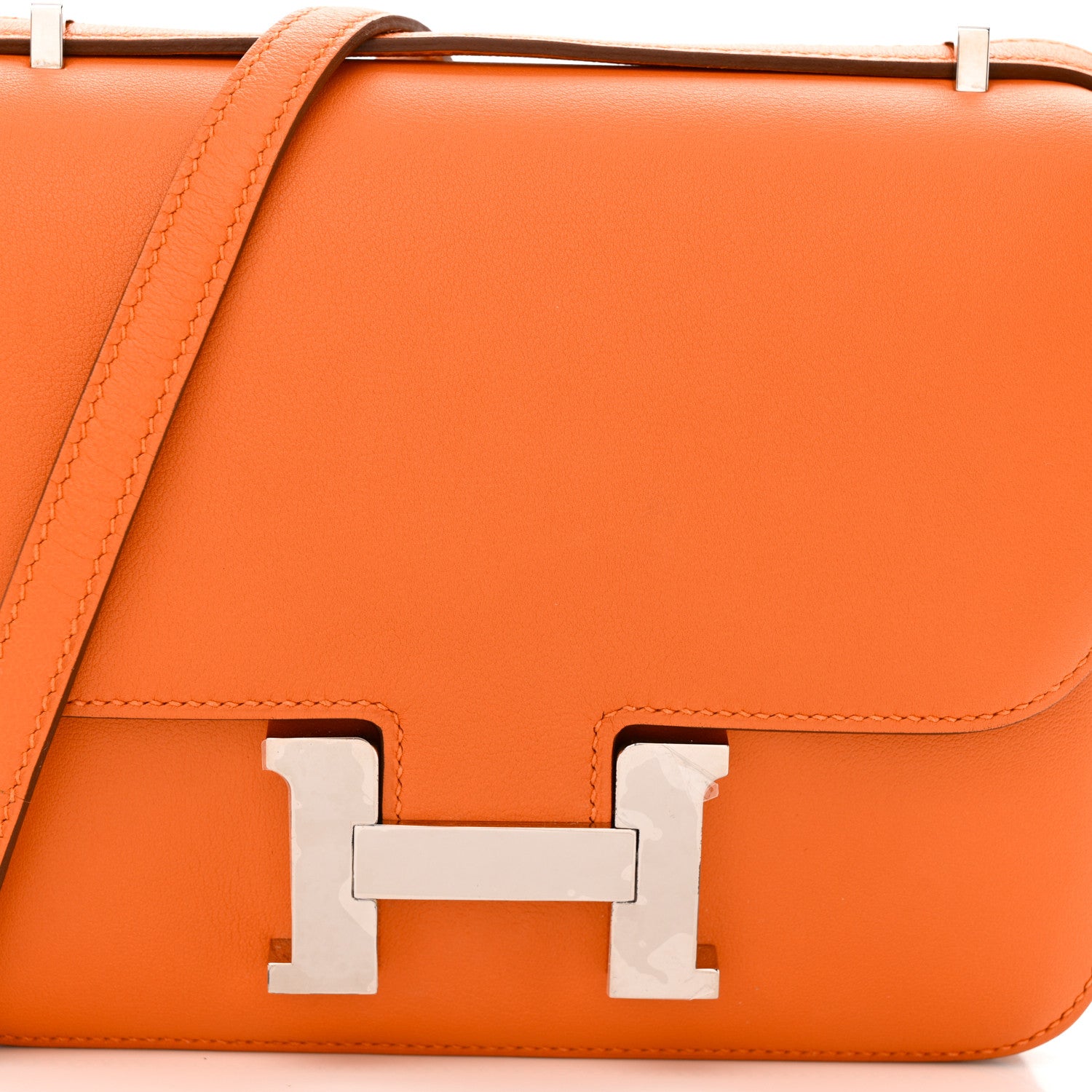 Hermes Swift Constance 18 Orange 8 of 10
