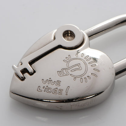 Hermes Palladium Annee De La Fantaisie Heart Cadena Lock 4 of 4
