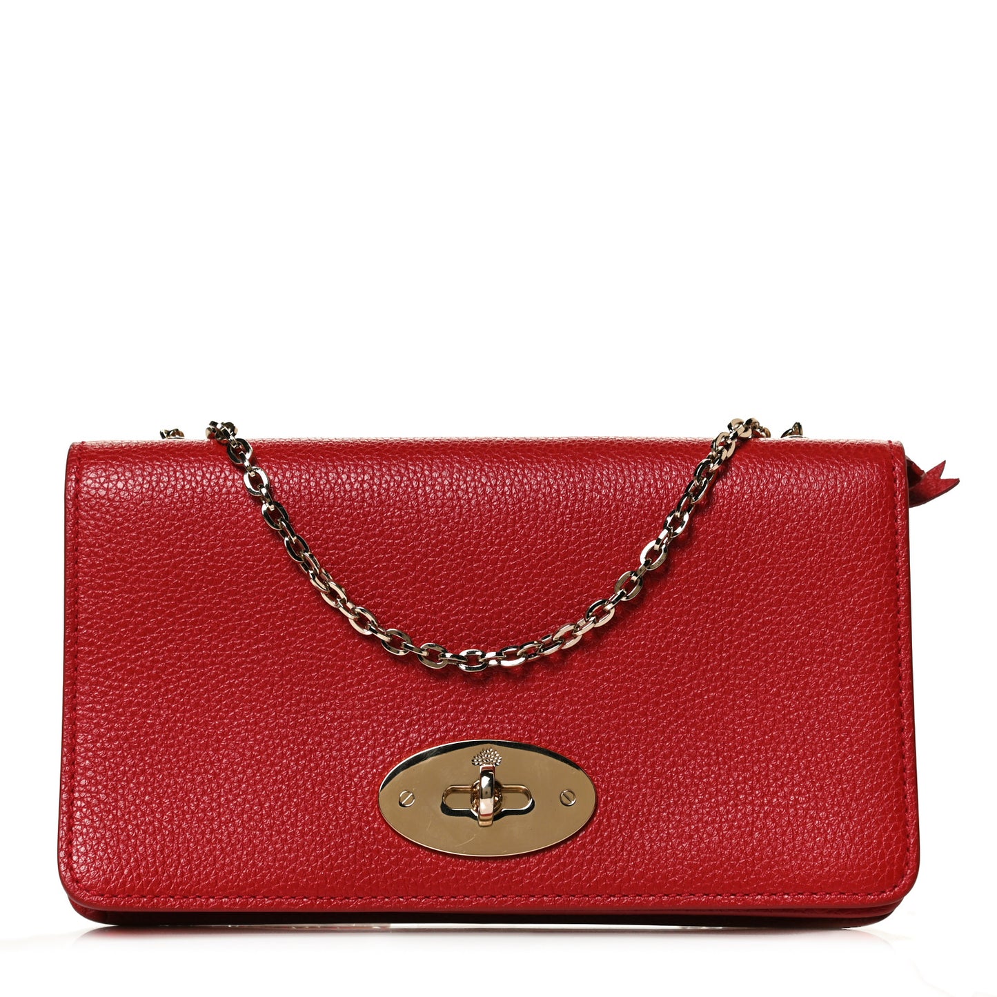 Grainy Print Bayswater Clutch Wallet Tomato Red