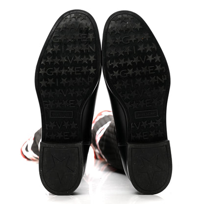 Givenchy Knit Rubber Storm Over The Knee Boots 41 Black 5 of 10