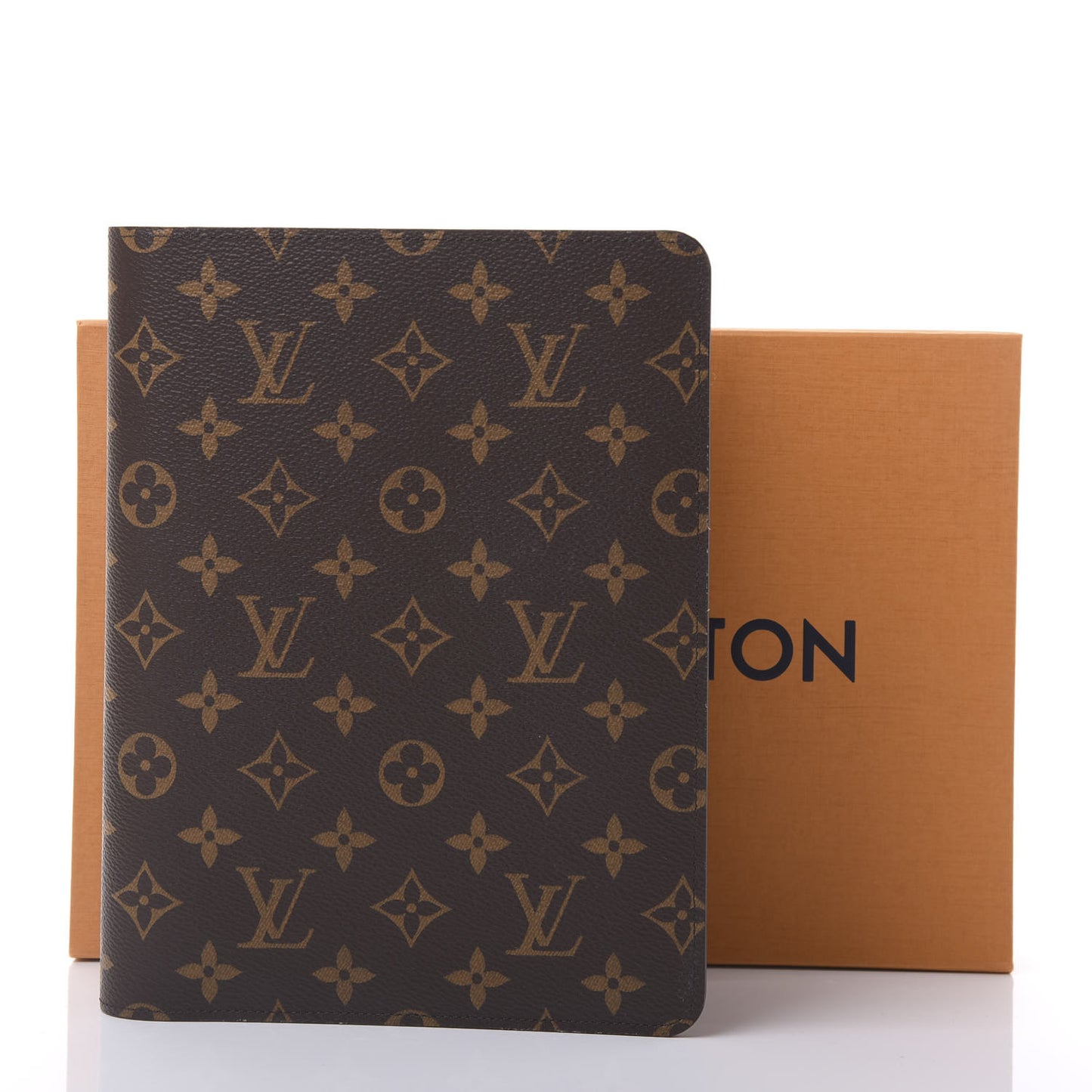 Monogram Desk Agenda Cover