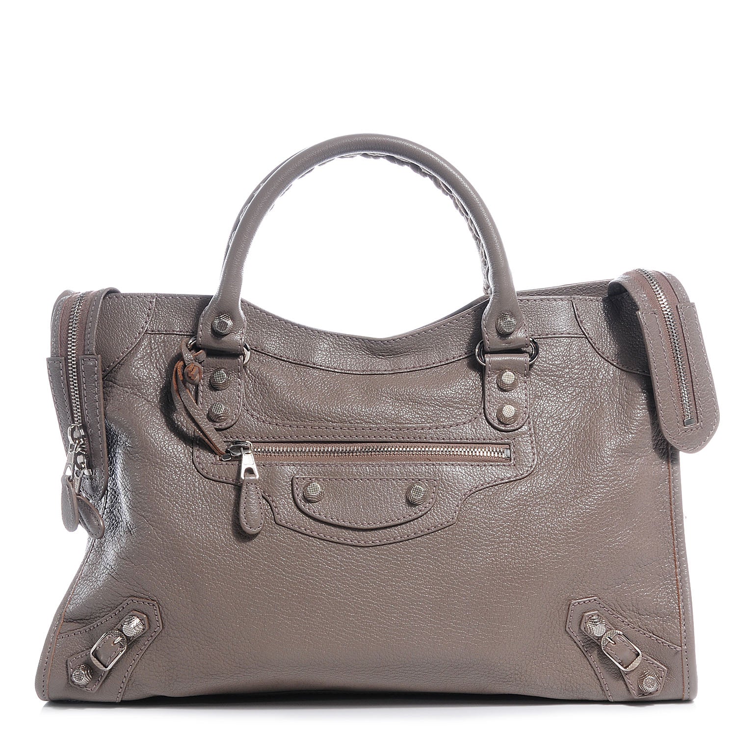 Balenciaga Chevre Hamilton Giant 12 Silver Hardware City Gris Poivre 1 of 10
