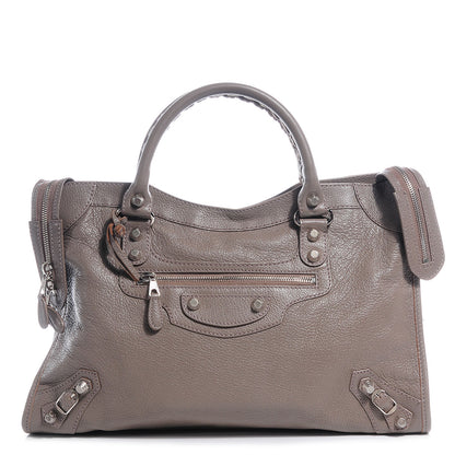 Balenciaga Chevre Hamilton Giant 12 Silver Hardware City Gris Poivre 1 of 10
