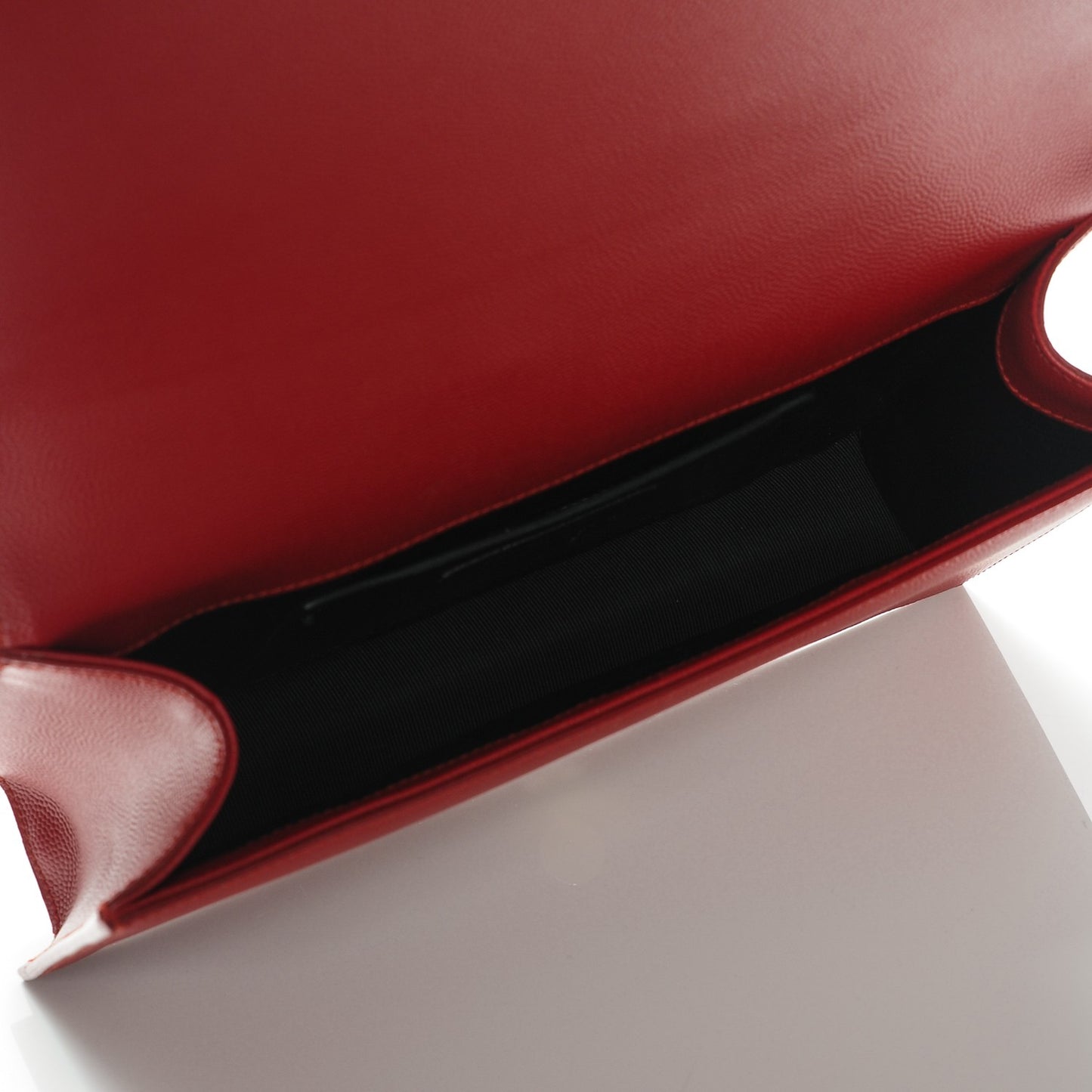 Grain De Poudre Classic Monogram Clutch New Red