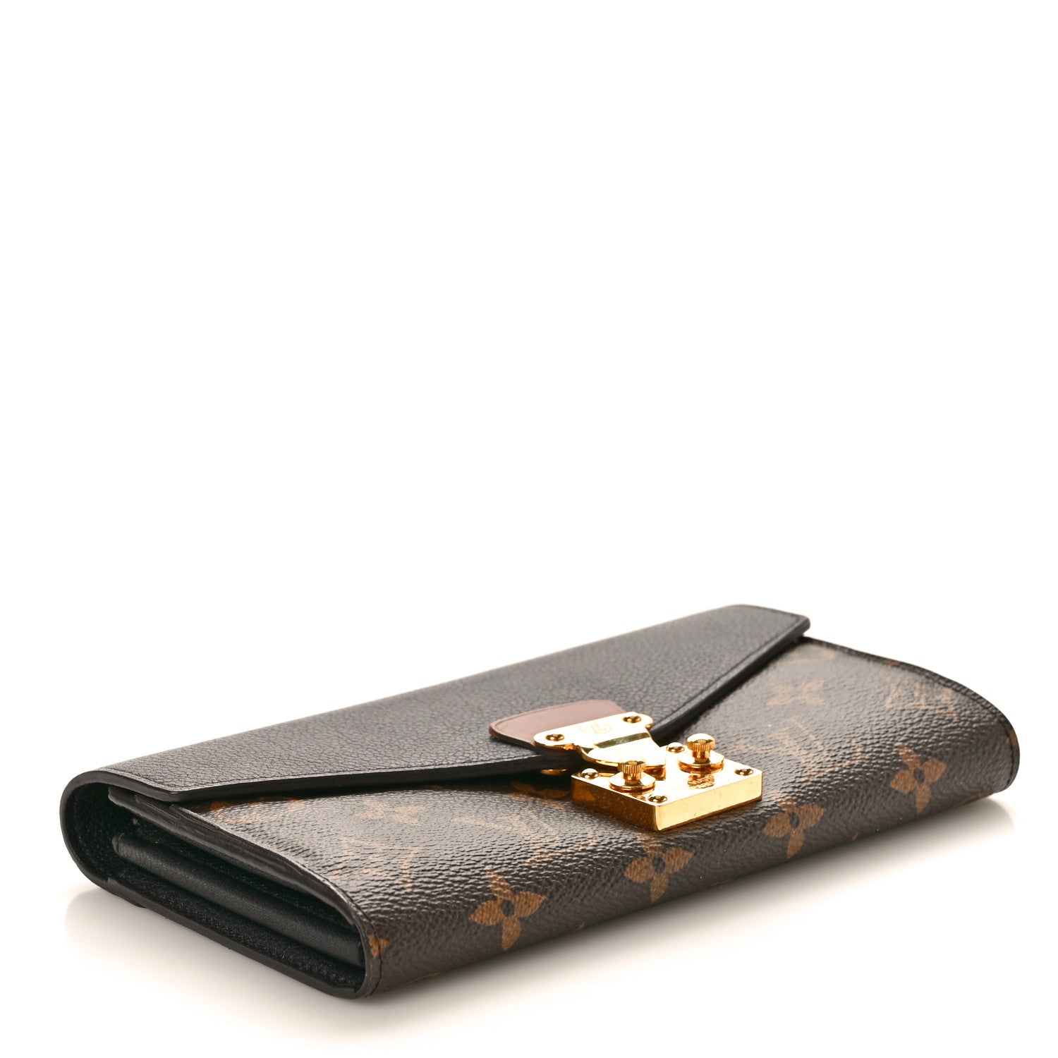 Louis Vuitton Monogram Pallas Wallet Black 4 of 7