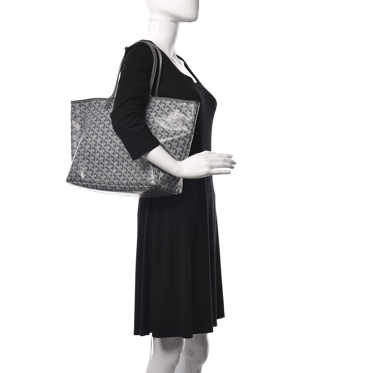Goyard Goyardine Saint Louis PM Grey 2 of 17