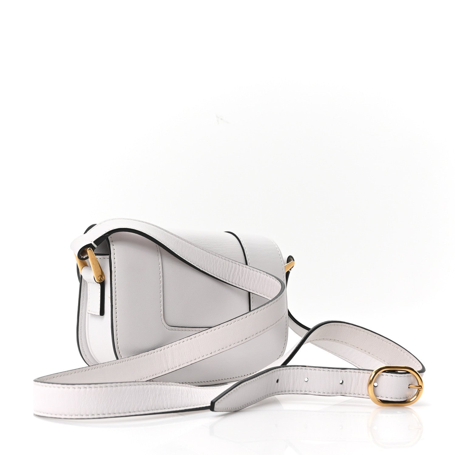 Valentino Garavani Calfskin Small Supervee Crossbody Bag Optic