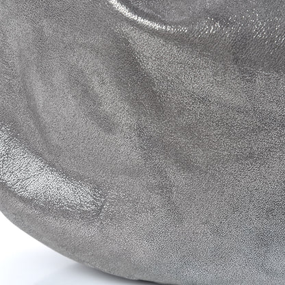 Jimmy Choo Metallic Suede Large Sky Hobo Silver 9 of 16